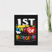 ハッピーファースト幼稚園先生おもしろいバックT カード (正面)