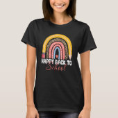 ハッピーファースト新学期先生生 Tシャツ (正面)