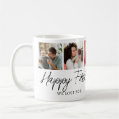 ハッピーファースト母の日ニューマザー5フォトコラージュ コーヒーマグカップ (左)