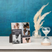 ハッピーファースト父の日ニューパパ最高のパパ フォトプラーク (インサイチュ)