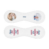 ハッピーファースト父の日パパ2フォトホワイト 野球ボール (パネル)