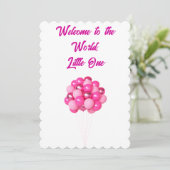 ハッピーファースト誕生日カード シーズンカード (スタンド正面)