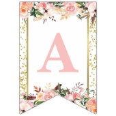 ハッピーファースト誕生日バナー バンティングフラッグ (第2の旗)