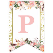 ハッピーファースト誕生日バナー バンティングフラッグ (第3の旗)