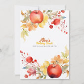 ハッピーファースト誕生日!1周年記念パーティー 招待状 (裏面)