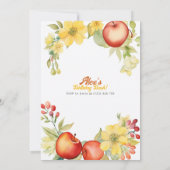 ハッピーファースト誕生日!1周年記念パーティー 招待状 (裏面)