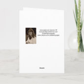 ハッピーファースト1日目の小学1年生の孫スクールバス カード (裏面)