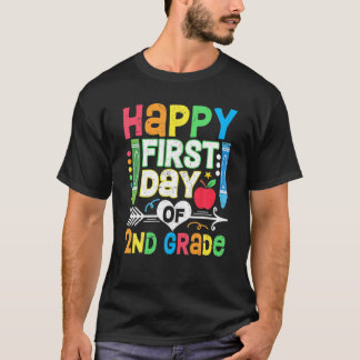 ハッピーファースト1日目2年生新学期ファースト Tシャツ