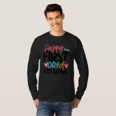 ハッピーファースト1日目4年生先生キッズB Tシャツ (正面フル)