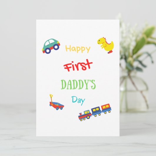 ハッピーファースト・ダディの父の日カード シーズンカード (スタンド正面)