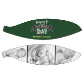 ハッピーファースト・デイはっきりしたタイポグラフィフォトグリーン バスケットボール (パネル)