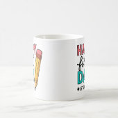 ハッピーファースト・デイ・オブ・スクール先生マグ コーヒーマグカップ (中央)