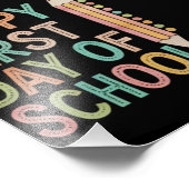 ハッピーファースト・デイ・オブ・スクール新学期 フォトプリント            (角)