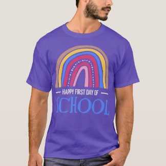 ハッピーファースト・デイ・オブ・スクール – First Day Of School Tシャツ