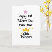 ハッピーファースト・デイ・from Your littleプリンセス カード (黄色い花)