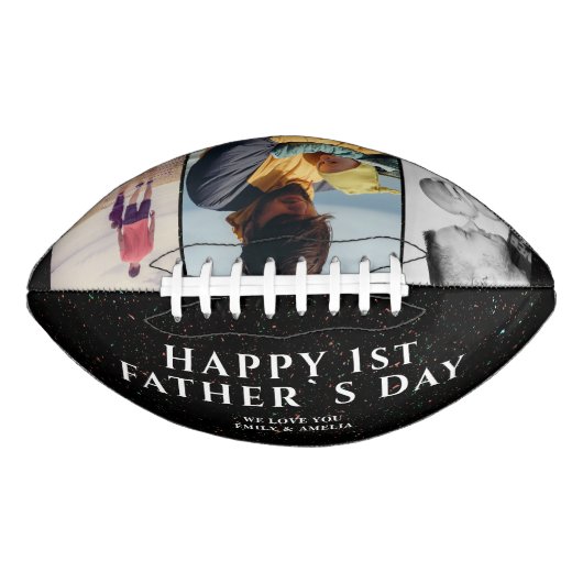 ハッピーファースト・デー3フォトコラージュ アメリカンフットボール (正面)