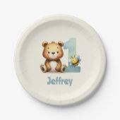 ハッピーファースト・ビー・デイ！ ペーパープレート (正面)