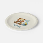 ハッピーファースト・ビー・デイ！ ペーパープレート (アングル)