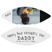 ハッピーファースト・ファーザー・デイ・パパパパ写真 アメリカンフットボール (パネル)