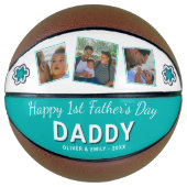ハッピーファースト・ファースト・デイ・パパ3フォトフラワー バスケットボール (正面)