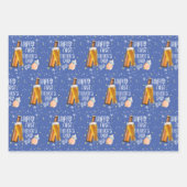 ハッピーファースト・ファースト・デーかわいいパステル ラッピングペーパーシート (正面2)