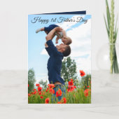 ハッピーファースト・ファースト・デーカスタムフォトフラットカード シーズンカード (正面)