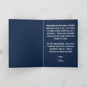 ハッピーファースト・ファースト・デーカスタムフォトフラットカード シーズンカード (内部)