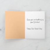 ハッピーファースト・ファースト・デーベビーの足指 カード (内部)