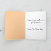 ハッピーファースト・ファースト・デーベビーの足指 カード (内部)