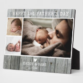 ハッピーファースト・ファースト・デー3フォトグレーウッド フォトプラーク (側面)