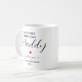 ハッピーファースト・ファースト・デー・マグ コーヒーマグカップ (正面左)