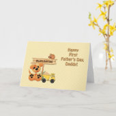 ハッピーファースト・ファースト・ファースト・デー，おもちゃ カード (黄色い花)