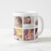 ハッピーファースト·ファースト·ファースト·ファーズ·デイ8家族写真集 ジャンボコーヒーマグカップ (正面右)