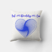 ハッピーファースト・ファースト・父親の日パパ | クッション (裏面)