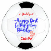 ハッピーファースト・ファースト・父親の日パパ | サッカーボール (正面)