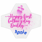 ハッピーファースト・ファースト・父親の日パパ | サッカーボール (フラット)