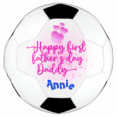 ハッピーファースト・ファースト・父親の日パパ | サッカーボール (正面)