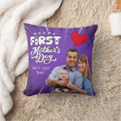 ハッピーファースト・マザーズデイカスタム装飾用クッション クッション (ブランケット)