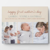 ハッピーファースト・マザーズ・デイ – 3フォトクリーム フォトプラーク (正面)