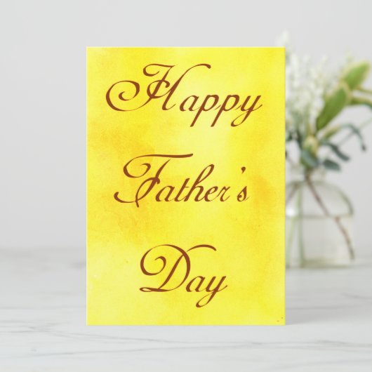 ハッピーファーズデイイエローサマーピクニックパーティー 招待状 (スタンド正面)