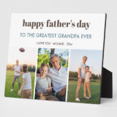 ハッピーファーズデイグランドパ3フォトコラージュカスタム フォトプラーク (側面)