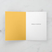 ハッピーファーズデイシルボートサンセット写真 シーズンカード (内部)