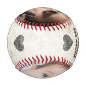 ハッピーファーズデイダディーフォトコラージキープサケ 野球ボール (裏面)