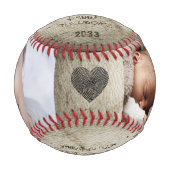 ハッピーファーズデイダディーフォトコラージキープサケ 野球ボール (正面)