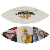 ハッピーファーズデイフォトワールド最高のパパ アメリカンフットボール (パネル)