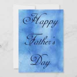 ハッピーファーズデイブルーサマーピクニックパーティー 招待状