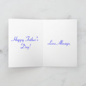 ハッピーファーズデイブルーバラII カード (内部)