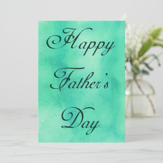 ハッピーファーズデイミントグリーンサマーピクニックパーティー 招待状 (スタンド正面)