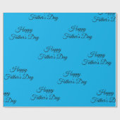 ハッピーファーズデイラッピング紙 ラッピングペーパー (フラット)