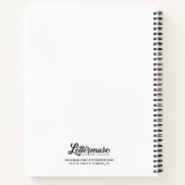 ハッピーファーズデイ空白のスケッチブック ノートブック (裏面)